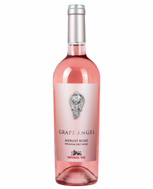 Grape Angel Merlot Rose Premium Dry Wine