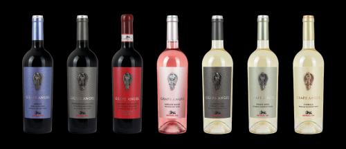 Grape Angel Merlot Rose Premium Dry Wine